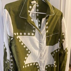 Julia Amory Husband Shirt EUC